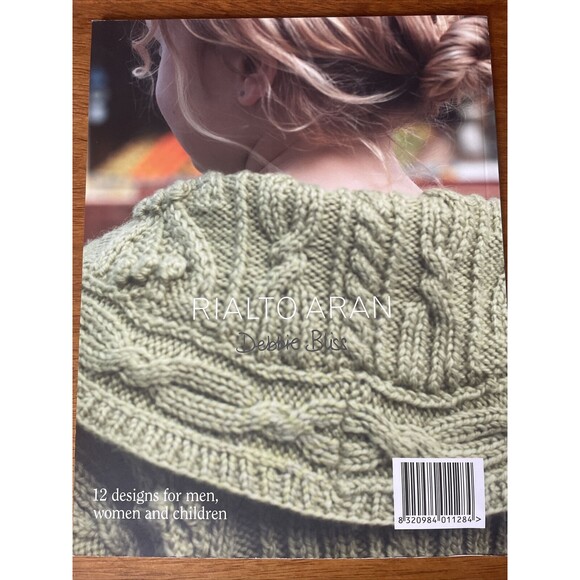 Debbie Bliss - Rialto Aran Knitting Pattern Book - Designs Family UK Printing - Picture 5 of 5